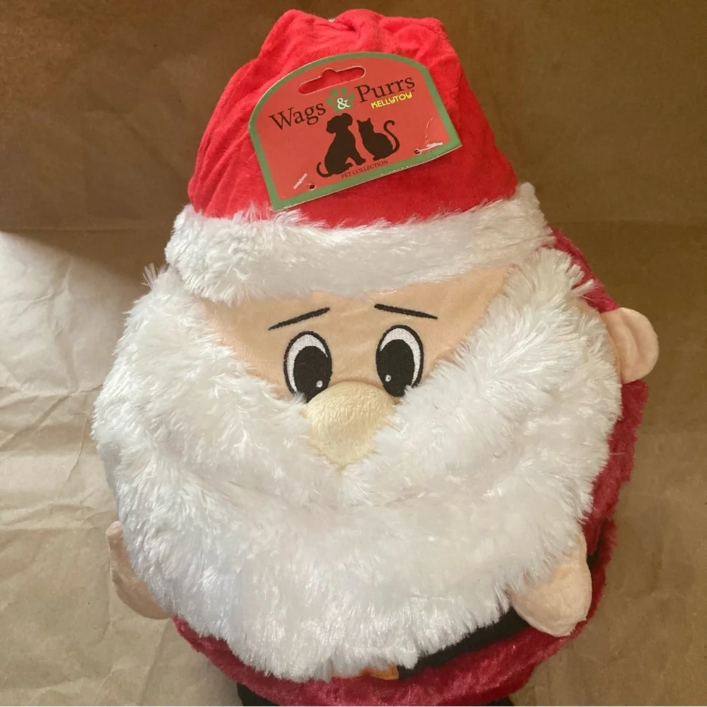 Santa Claus toy for dogs